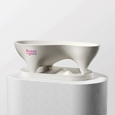 2025 우수상 업사이클링 굴패각 소재의 오브제 화분