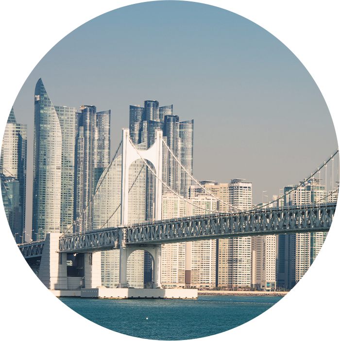 부산 광안대교 전경